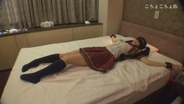こちょこちょ族 黒髪ロングコスプレお嬢様 19歳 マキ AKB48制服編