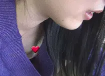 バイトのJD胸チラ&パンチラ左右両乳首見えた!![078]