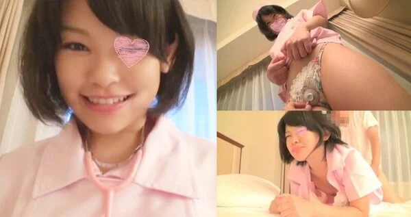 【個撮】看護専門生みるくちゃんがナースコスを着せられて変態オヤジチンポを献身ジュ