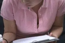 【■■File.026】化粧品モニターバイト地方出身JDの胸チラ&乳首チラ映像を