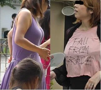 街で見かけた けしからん乳たち Full HD