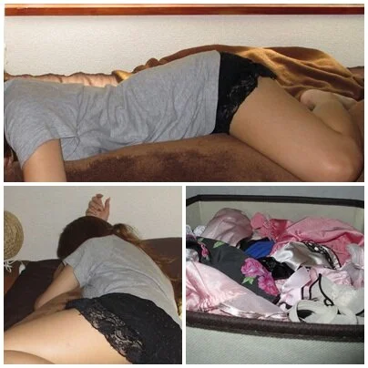 激カワ20歳の知り合いの部屋に不法侵入侵入