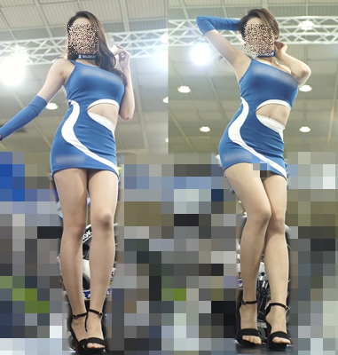 ローアングルミニスカ▼地帯にパンスト美脚 C328