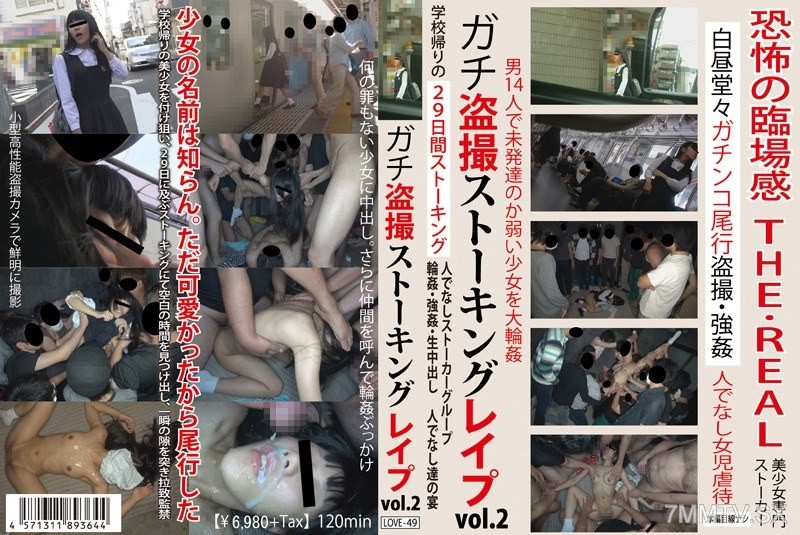 [モザイク破壊]LOVE-049 ガチ盗撮ストーキングレイプvol.2
