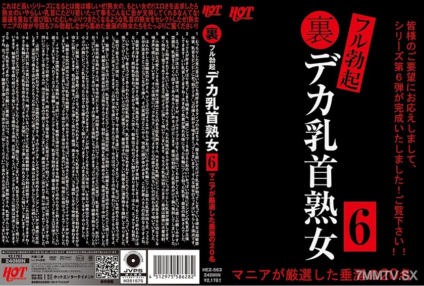 016HEZ-563 裏フル勃起デカ乳首熟女 6 マニアが厳選した垂涎の20名