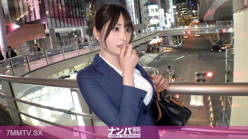 [モザイク破壊]200GANA-3028 マジ軟派、初撮。 2039 品があって真面目かと思いきや、乳首を勃起させてよがりまくる敏感体質のどスケベな高身長スレンダー国語教師を渋谷でナンパ！遠距離恋愛の彼氏に内緒で一夜限りのNTRセックス。黒ストッキングは破るために履くものですw