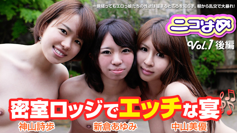 HEYZO-0470 ニコはめ Vol.1 後編〜密室ロッジでエッチな宴〜