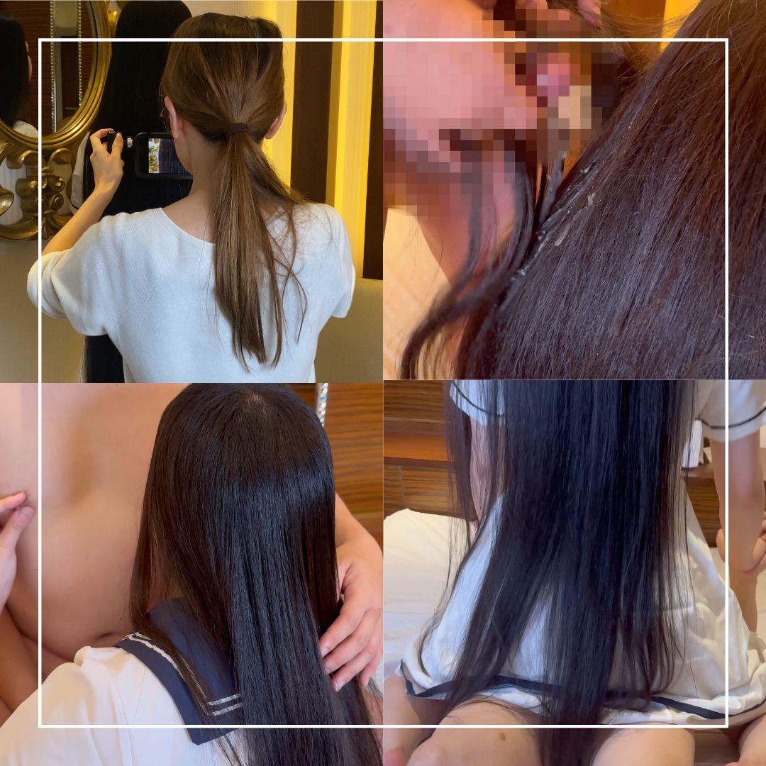 FC2-PPV-4984062 『女性AV監督が撮影した髪コキ髪射　スーパーロングヘアイライザ』★茶髪ロング女性AV監督が髪フェチ映像撮影！帰国子女イライザの髪コキ髪射髪フェチSEXを激写の結果は？