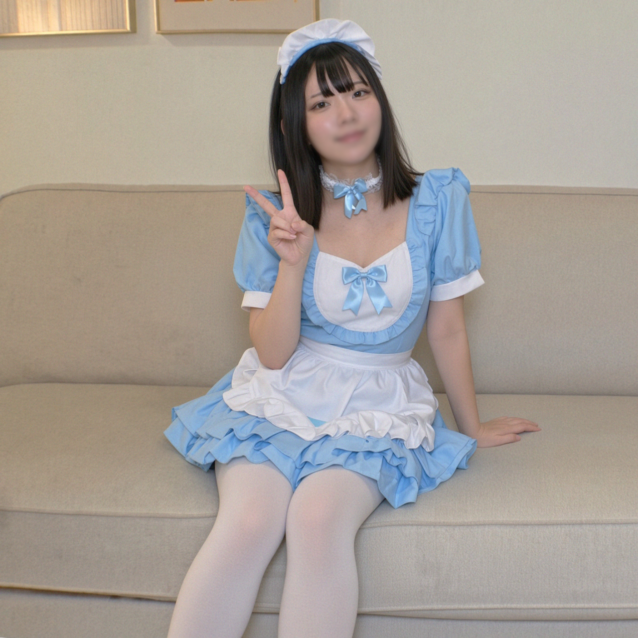 FC2-PPV-4985867 【無】《7⽇間限定》150cm台低身長の剛毛マ〇コ女子大生最終回！コンカフェ用のメイドコスでおチ〇ポ様にご奉仕中出し♡※特典高画質＆未公開シーン