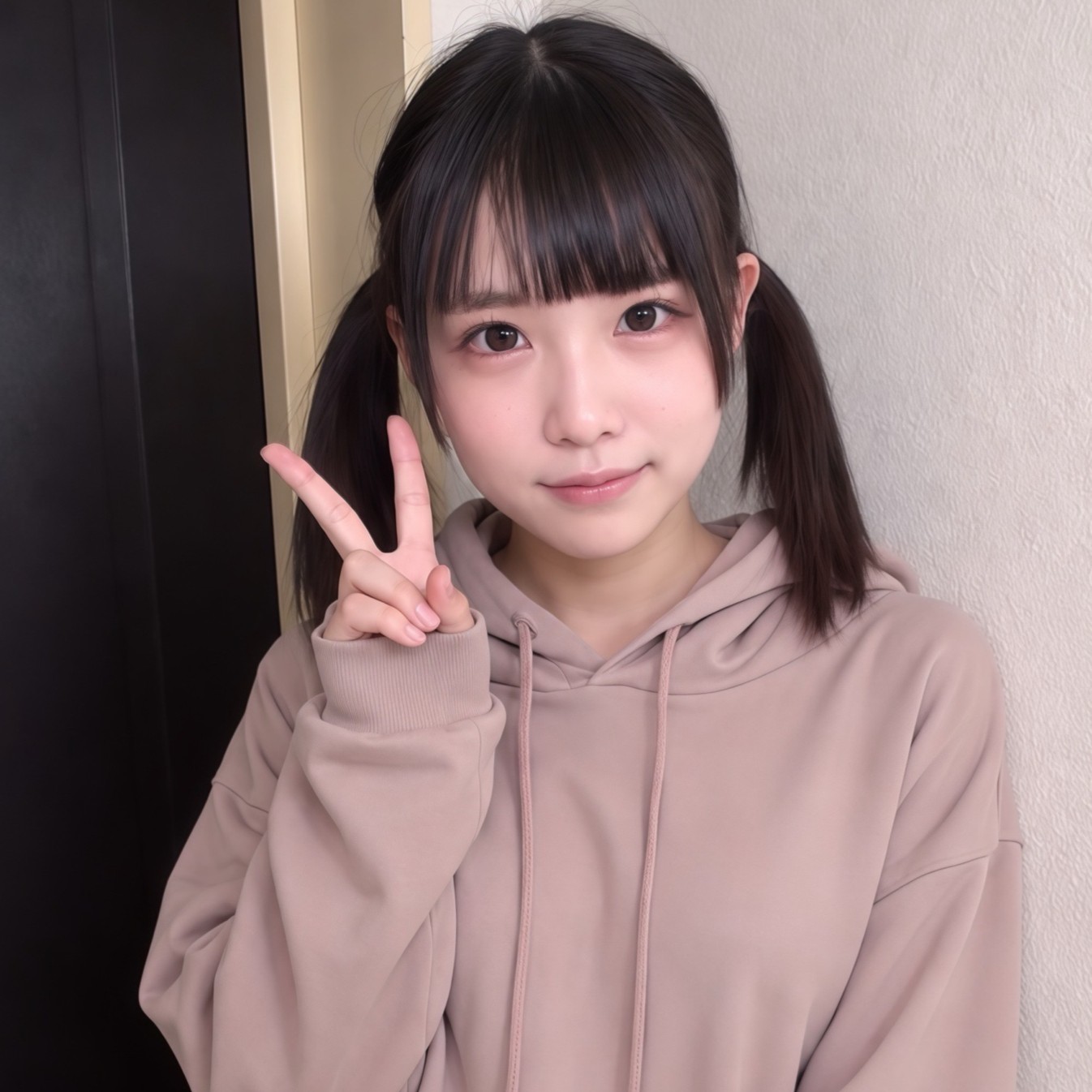 FC2-PPV-4988346 【神回】142cmの低身長×ベビーフェイスのアイドル級ツインテちゃん×規格外美巨乳スタイル。文句なしの超逸材ちゃんのフェラ抜きが最高すぎました。